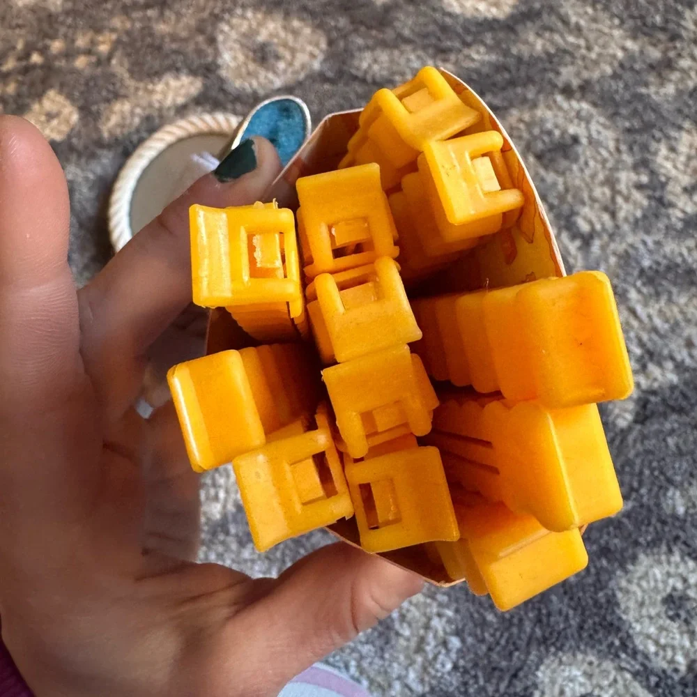 Yellow Fries Clips for Chip Bags